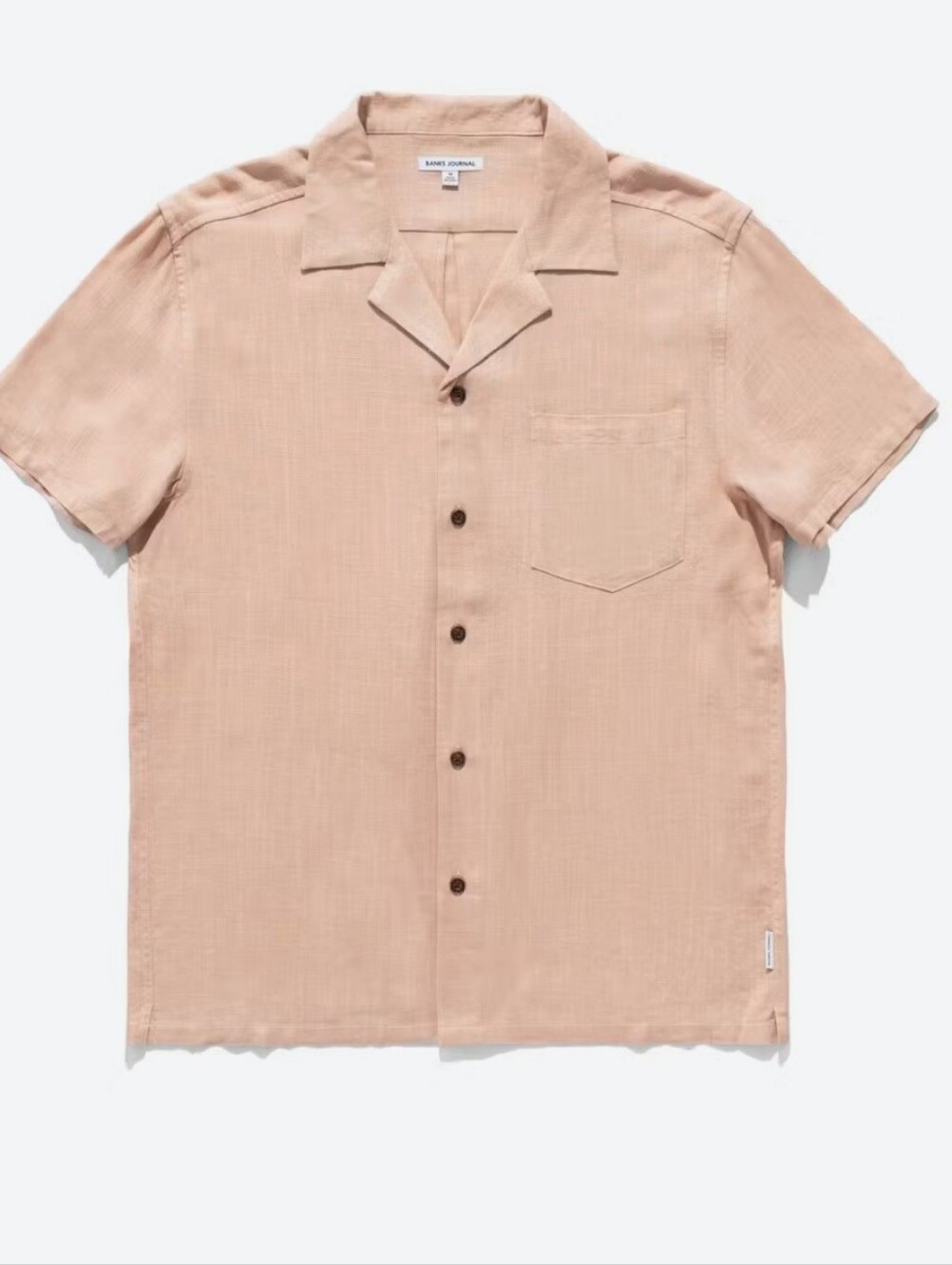 Banks Journal Linen Camp Shirt